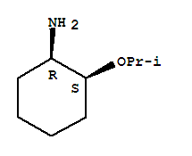 (1r-順式)-(9ci)-2-(1-甲基乙氧基)-環(huán)己胺結(jié)構(gòu)式_763065-47-0結(jié)構(gòu)式
