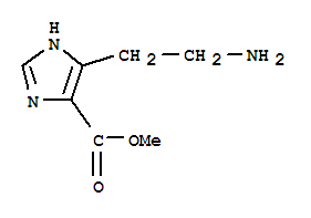 1H-imidazole-4-carboxylicacid,5-(2-aminoethyl)-,methylester(9ci)Structure,769888-03-1Structure 1H-imidazole-4-carboxylicacid,5-(2-aminoethyl)-,methylester(9ci) Structure,769888-03-1Structure