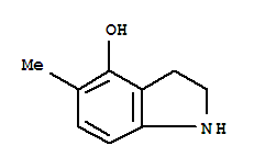 1H-indol-4-ol, 2,3-dihydro-5-methyl- (9ci)Structure,770250-71-0Structure 1H-indol-4-ol, 2,3-dihydro-5-methyl- (9ci) Structure,770250-71-0Structure
