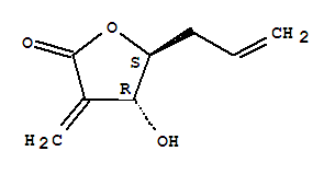 2(3H)-furanone, dihydro-4-hydroxy-3-methylene-5-(2-propenyl)-, (4r,5s)-(9ci)Structure,770744-20-2Structure 2(3H)-furanone, dihydro-4-hydroxy-3-methylene-5-(2-propenyl)-, (4r,5s)-(9ci) Structure,770744-20-2Structure