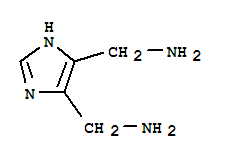 1H-imidazole-4,5-dimethanamine(9ci)Structure,771579-17-0Structure 1H-imidazole-4,5-dimethanamine(9ci) Structure,771579-17-0Structure