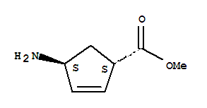 反式-(9ci)-4-氨基-2-環(huán)戊烯-1-羧酸甲酯結(jié)構(gòu)式_773006-65-8結(jié)構(gòu)式