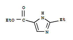 1H-imidazole-4-carboxylicacid,2-ethyl-,ethylester(9ci)Structure,773138-27-5Structure 1H-imidazole-4-carboxylicacid,2-ethyl-,ethylester(9ci) Structure,773138-27-5Structure