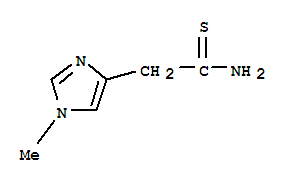 1H-imidazole-4-ethanethioamide,1-methyl-(9ci)Structure,773823-13-5Structure 1H-imidazole-4-ethanethioamide,1-methyl-(9ci) Structure,773823-13-5Structure