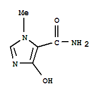 1H-imidazole-5-carboxamide,4-hydroxy-1-methyl-(9ci)Structure,77444-74-7Structure 1H-imidazole-5-carboxamide,4-hydroxy-1-methyl-(9ci) Structure,77444-74-7Structure