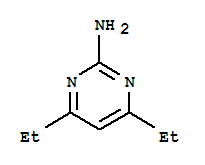 2-Pyrimidinamine,4,6-diethyl-(9ci) Structure,776333-49-4Structure