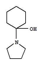 (9ci)-1-(1-吡咯烷)-環(huán)己醇結構式_782449-37-0結構式