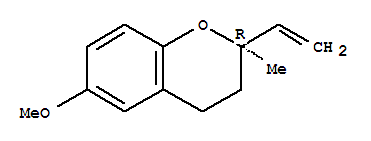 2H-1-benzopyran,2-ethenyl-3,4-dihydro-6-methoxy-2-methyl-,(2r)-(9ci)Structure,783332-77-4Structure 2H-1-benzopyran,2-ethenyl-3,4-dihydro-6-methoxy-2-methyl-,(2r)-(9ci) Structure,783332-77-4Structure