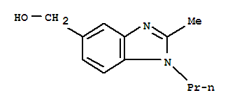 1H-benzimidazole-5-methanol,2-methyl-1-propyl-(9ci) Structure,787496-72-4Structure