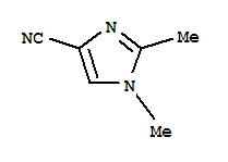 1H-imidazole-4-carbonitrile,1,2-dimethyl-(9ci)Structure,79080-38-9Structure 1H-imidazole-4-carbonitrile,1,2-dimethyl-(9ci) Structure,79080-38-9Structure