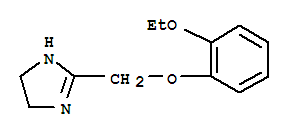 1H-imidazole,2-[(2-ethoxyphenoxy)methyl]-4,5-dihydro-(9ci) Structure,791730-46-6Structure
