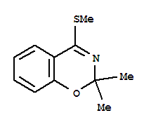 2H-1,3-benzoxazine,2,2-dimethyl-4-(methylthio)-(9ci)Structure,792133-57-4Structure 2H-1,3-benzoxazine,2,2-dimethyl-4-(methylthio)-(9ci) Structure,792133-57-4Structure