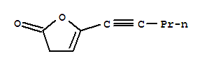 2(3H)-furanone, 5-(1-pentynyl)-(9ci)Structure,79263-58-4Structure 2(3H)-furanone, 5-(1-pentynyl)-(9ci) Structure,79263-58-4Structure