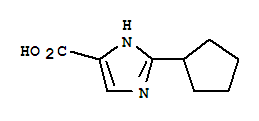 1H-imidazole-4-carboxylic acid, 2-cyclopentyl- (9ci) Structure,794495-34-4Structure