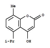 2H-1-benzopyran-2-one, 4-hydroxy-8-methyl-5-(1-methylethyl)-(9ci)Structure,799262-08-1Structure 2H-1-benzopyran-2-one, 4-hydroxy-8-methyl-5-(1-methylethyl)-(9ci) Structure,799262-08-1Structure