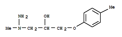 2-Propanol,1-(1-methylhydrazino)-3-(4-methylphenoxy)-(9ci) Structure,800378-69-2Structure