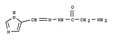 Glycine, (imidazol-4-ylmethylene)hydrazide (8ci)Structure,801198-81-2Structure Glycine, (imidazol-4-ylmethylene)hydrazide (8ci) Structure,801198-81-2Structure
