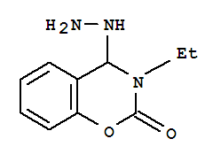 2H-1,3-benzoxazin-2-one,3-ethyl-4-hydrazino-3,4-dihydro-(9ci)Structure,801299-24-1Structure 2H-1,3-benzoxazin-2-one,3-ethyl-4-hydrazino-3,4-dihydro-(9ci) Structure,801299-24-1Structure