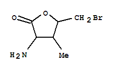 2(3H)-furanone,3-amino-5-(bromomethyl)dihydro-4-methyl-(8ci)Structure,802845-51-8Structure 2(3H)-furanone,3-amino-5-(bromomethyl)dihydro-4-methyl-(8ci) Structure,802845-51-8Structure