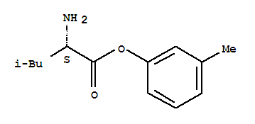 (8ci)-間甲苯酯亮氨酸結(jié)構(gòu)式_802899-77-0結(jié)構(gòu)式
