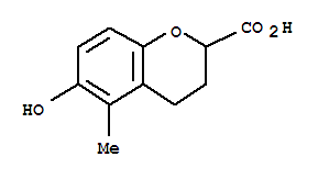 2H-1-benzopyran-2-carboxylicacid,3,4-dihydro-6-hydroxy-5-methyl-(9ci)Structure,802915-04-4Structure 2H-1-benzopyran-2-carboxylicacid,3,4-dihydro-6-hydroxy-5-methyl-(9ci) Structure,802915-04-4Structure