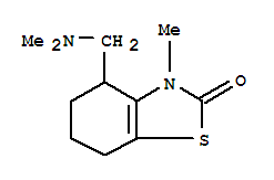 2(3H)-benzothiazolone,4-[(dimethylamino)methyl]-4,5,6,7-tetrahydro-3-methyl-(9ci) Structure,804434-75-1Structure