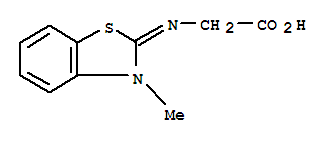 Glycine, n-(3-methyl-2(3h)-benzothiazolylidene)-(9ci)Structure,805984-56-9Structure Glycine, n-(3-methyl-2(3h)-benzothiazolylidene)-(9ci) Structure,805984-56-9Structure
