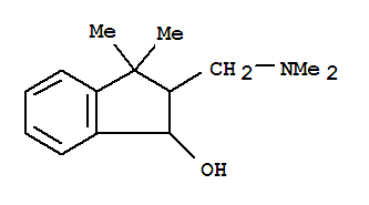 1H-inden-1-ol,2-[(dimethylamino)methyl]-2,3-dihydro-3,3-dimethyl-(9ci) Structure,806597-39-7Structure