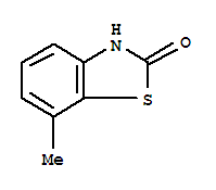 2(3H)-benzothiazolone,7-methyl-(9ci)Structure,80689-19-6Structure 2(3H)-benzothiazolone,7-methyl-(9ci) Structure,80689-19-6Structure