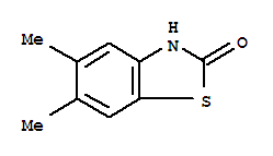2(3H)-benzothiazolone,5,6-dimethyl-(9ci)Structure,80689-20-9Structure 2(3H)-benzothiazolone,5,6-dimethyl-(9ci) Structure,80689-20-9Structure
