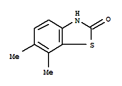2(3H)-benzothiazolone,6,7-dimethyl-(9ci)Structure,80689-21-0Structure 2(3H)-benzothiazolone,6,7-dimethyl-(9ci) Structure,80689-21-0Structure