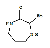2H-1,4-diazepin-2-one,3-ethylhexahydro-(9ci)Structure,808737-30-6Structure 2H-1,4-diazepin-2-one,3-ethylhexahydro-(9ci) Structure,808737-30-6Structure