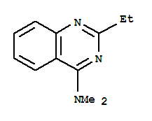 4-Quinazolinamine,2-ethyl-n,n-dimethyl-(9ci)Structure,815590-77-3Structure 4-Quinazolinamine,2-ethyl-n,n-dimethyl-(9ci) Structure,815590-77-3Structure