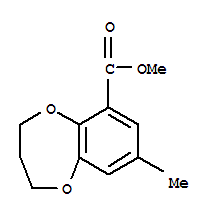 2H-1,5-benzodioxepin-6-carboxylicacid,3,4-dihydro-8-methyl-,methylester(9ci)Structure,819800-56-1Structure 2H-1,5-benzodioxepin-6-carboxylicacid,3,4-dihydro-8-methyl-,methylester(9ci) Structure,819800-56-1Structure