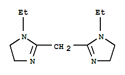1H-imidazole,2,2-methylenebis[1-ethyl-4,5-dihydro-(9ci)Structure,821005-07-6Structure 1H-imidazole,2,2-methylenebis[1-ethyl-4,5-dihydro-(9ci) Structure,821005-07-6Structure