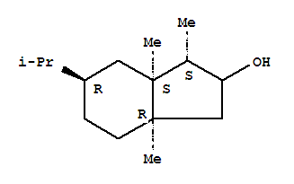 1H-inden-2-ol,octahydro-1,3a,7a-trimethyl-6-(1-methylethyl)-,(1s,3ar,6r,7as)-(9ci) Structure,823203-42-5Structure