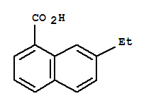 1-Naphthalenecarboxylicacid,7-ethyl-(9ci) Structure,824430-41-3Structure