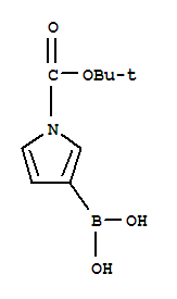 1-N-Boc-吡咯-3-硼酸結(jié)構(gòu)式_832697-40-2結(jié)構(gòu)式