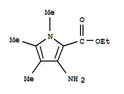 1H-pyrrole-2-carboxylicacid,3-amino-1,4,5-trimethyl-,ethylester(9ci) Structure,83621-76-5Structure
