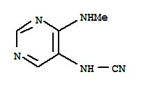 (9ci)-[4-(甲基氨基)-5-嘧啶]-氨腈結(jié)構(gòu)式_84602-81-3結(jié)構(gòu)式