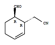 反式-(9ci)-6-甲?；?,2-環(huán)己烯-1-乙腈結構式_85251-20-3結構式