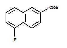 (9CI)-1-氟-6-甲氧基萘結(jié)構(gòu)式_853192-64-0結(jié)構(gòu)式