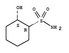 順式-(9ci)-2-羥基-環(huán)己烷磺酰胺結(jié)構(gòu)式_85604-55-3結(jié)構(gòu)式