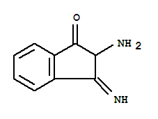 1H-inden-1-one, 2-amino-2,3-dihydro-3-imino-Structure,857936-85-7Structure 1H-inden-1-one, 2-amino-2,3-dihydro-3-imino- Structure,857936-85-7Structure