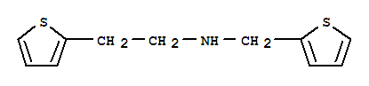 N-(2-噻吩-2-乙基)-n-(噻吩-2-甲基)胺結(jié)構(gòu)式_86052-56-4結(jié)構(gòu)式