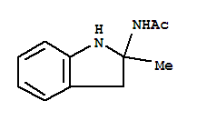 Indoline,2-acetamido-2-methyl-(2ci)Structure,861360-27-2Structure Indoline,2-acetamido-2-methyl-(2ci) Structure,861360-27-2Structure