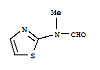 Formamide, n-methyl-n-2-thiazolyl-Structure,86780-10-1Structure Formamide, n-methyl-n-2-thiazolyl- Structure,86780-10-1Structure