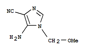 1H-imidazole-4-carbonitrile, 5-amino-1-(methoxymethyl)-Structure,87460-49-9Structure 1H-imidazole-4-carbonitrile, 5-amino-1-(methoxymethyl)- Structure,87460-49-9Structure
