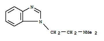 1H-benzimidazole-1-ethanamine,n,n-dimethyl-(9ci) Structure,87482-25-5Structure