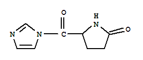 1H-imidazole,1-[(5-oxo-2-pyrrolidinyl)carbonyl]-(9ci) Structure,87733-73-1Structure